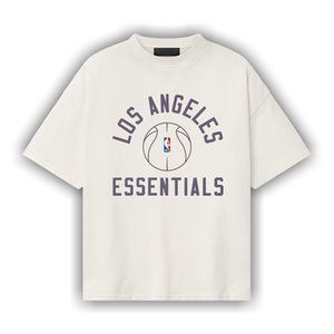 Fear of God Essentials Lakers x Barkley Hendricks 90s Tee 'Ivory'