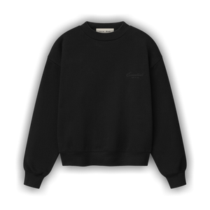 Fear of God Essentials Signature Classic Crewneck Sweatshirt 'Vintage Black'