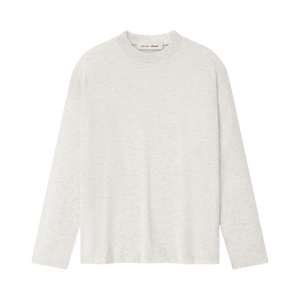 Fear of God Essentials Signature Classic Long-Sleeve Tee 'Oatmeal Heather'