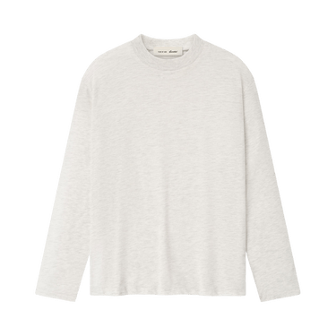 Fear of God Essentials Signature Classic Long-Sleeve Tee 'Oatmeal Heather'