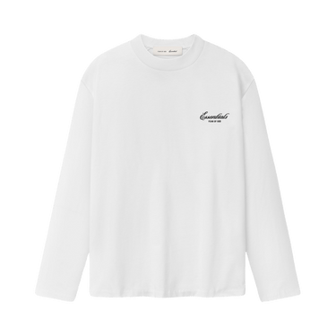 Fear of God Essentials Classic Long-Sleeve Tee 'Bright White'