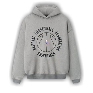 Fear of God Essentials NBA x Barkley Hendricks 90s Hoodie 'Concrete Heather'