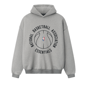 Fear of God Essentials NBA x Barkley Hendricks 90s Hoodie 'Concrete Heather'