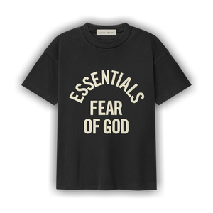 Fear of God Essentials Campus Classic Short Sleeve Tee 'Faded Black'