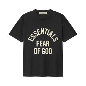 Fear of God Essentials Campus Classic Short Sleeve Tee 'Faded Black'
