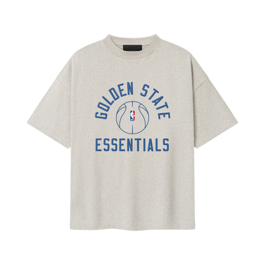 Fear of God Essentials Warriors x Barkley Hendricks 90s Tee 'Heather Stone'
