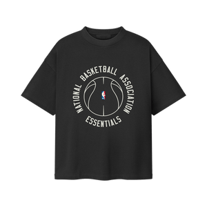 Fear of God Essentials NBA x Barkley Hendricks 90s Tee 'Faded Black'