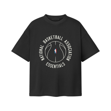 Fear of God Essentials NBA x Barkley Hendricks 90s Tee 'Faded Black'