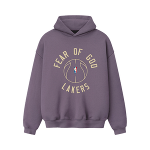 Fear of God Essentials Lakers x Barkley Hendricks 90s Hoodie 'Cadet'