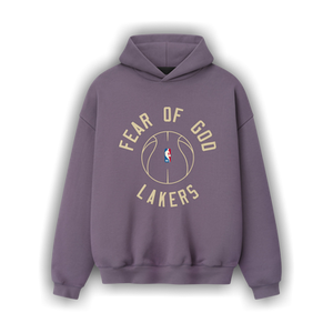 Fear of God Essentials Lakers x Barkley Hendricks 90s Hoodie 'Cadet'