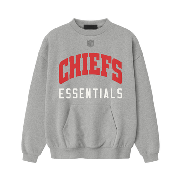 Fear of God Essentials Chiefs Sport Crewneck 'Concrete Heather'