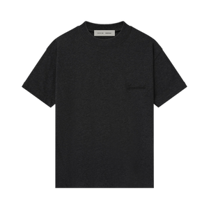 Fear of God Essentials Embroidered Essential Tee 'Vintage Black'