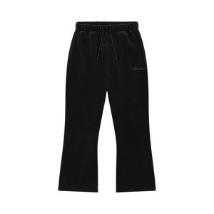 Fear of God Essentials Velour Flare Sweatpant 'Vintage Black'