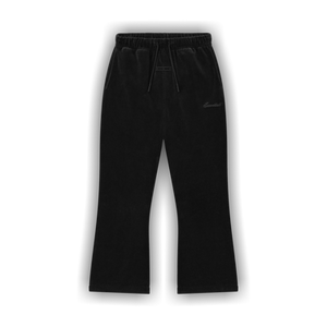 Fear of God Essentials Velour Flare Sweatpant 'Vintage Black'