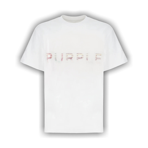 PURPLE BRAND Heavyweight Jersey Short-Sleeve Tee 'White'