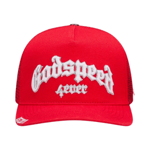 Godspeed Forever Trucker Hat 'Cherry'