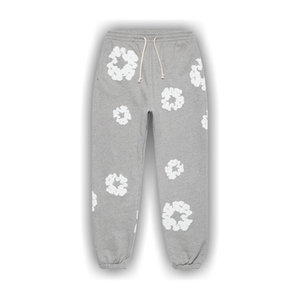 Denim Tears The Cotton Wreath Sweatpants 'Grey'