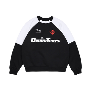 Denim Tears Dt Sport Color Blocked Crewneck 'Black'