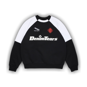 Denim Tears Dt Sport Color Blocked Crewneck 'Black'