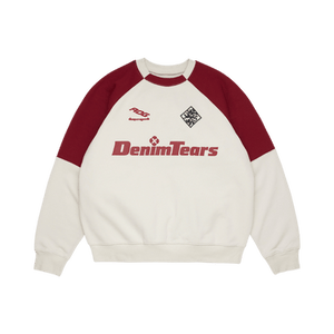 Denim Tears DT Sport Color Blocked Crewneck 'Grey'