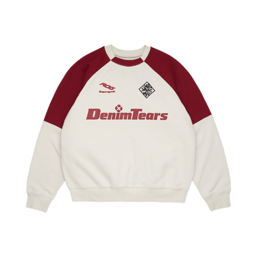 Denim Tears DT Sport Color Blocked Crewneck 'Grey'