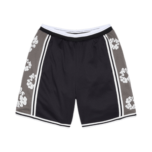 Denim Tears Cotton Wreath Olaf Shorts 'Black'
