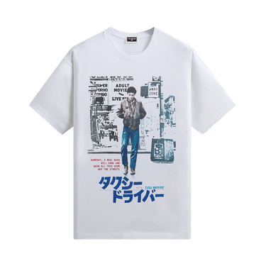 Kith For Taxi Driver Japanese Poster Standard Tee 'White'