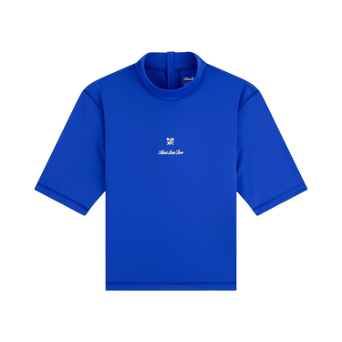 Aimé Leon Dore Short Sleeve Crest Rash Guard 'Amparo Blue'