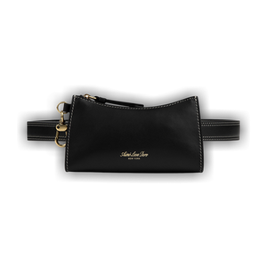 Aimé Leon Dore Convertible Leather Belt Bag 'Black'