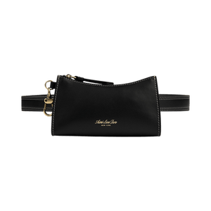 Aimé Leon Dore Convertible Leather Belt Bag 'Black'