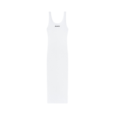 Aimé Leon Dore Embroidered Logo Tank Dress 'Bright White'