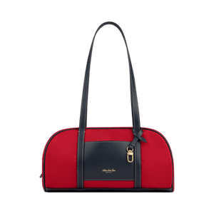 Aimé Leon Dore Mini Duffle Shoulder Bag 'Poppy Red/Navy Blazer'