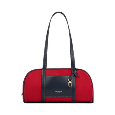 Aimé Leon Dore Mini Duffle Shoulder Bag 'Poppy Red/Navy Blazer'