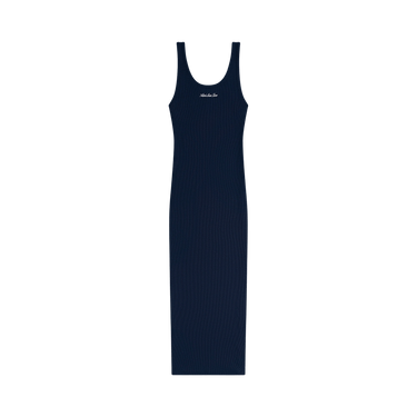 Aimé Leon Dore Embroidered Logo Tank Dress 'Navy Blazer'