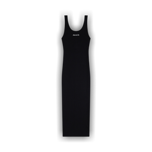 Aimé Leon Dore Embroidered Logo Tank Dress 'Jet Black'