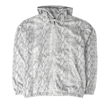 Stussy Athletic Mesh Zip Hoodie 'Snake'