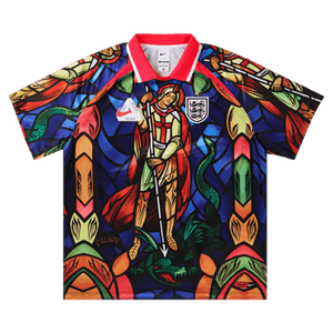 Palace x Nike England Dri-Fit Football Jersey 'Bright Crimson'