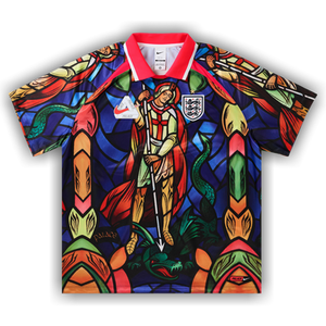 Palace x Nike England Dri-Fit Football Jersey 'Bright Crimson'