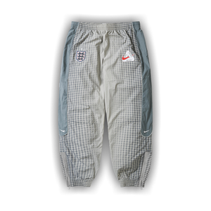 Palace x Nike England Solo Swoosh Track Pants 'Pewter Grey/Cool Grey/Bright Crimson'