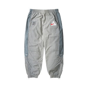 Palace x Nike England Solo Swoosh Track Pants 'Pewter Grey/Cool Grey/Bright Crimson'