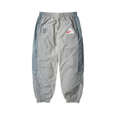 Palace x Nike England Solo Swoosh Track Pants 'Pewter Grey/Cool Grey/Bright Crimson'