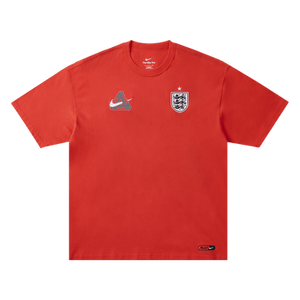 Palace x Nike England T-Shirt 'LT Crimson'