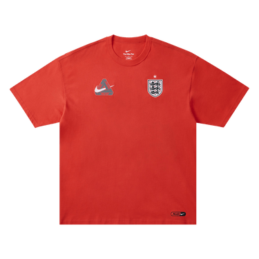 Palace x Nike England T-Shirt 'LT Crimson'