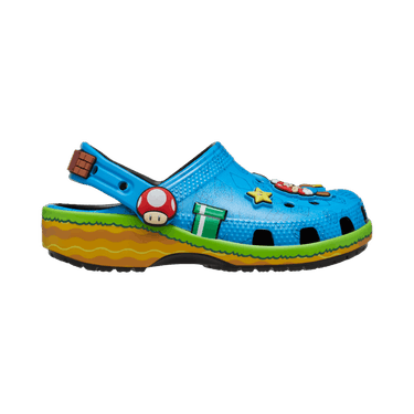 Super Mario x Crocs Classic Clog Toddler 'Blue Multi'