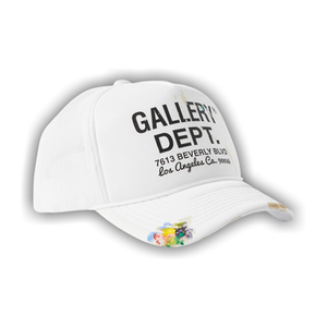 Gallery Dept. Painted Workshop Trucker Hat 'White'
