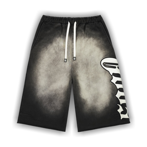 Godspeed OG Logo 3QTR Shorts 'Black Wash'