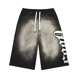 Godspeed OG Logo 3QTR Shorts 'Black Wash'
