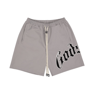 Godspeed OG Logo Nylon Shorts 'Grey'