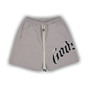 Godspeed OG Logo Nylon Shorts 'Grey'