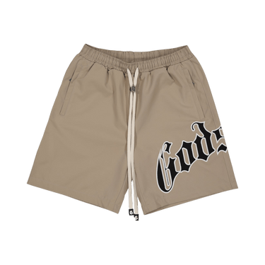 Godspeed OG Logo Nylon Shorts 'Sand'